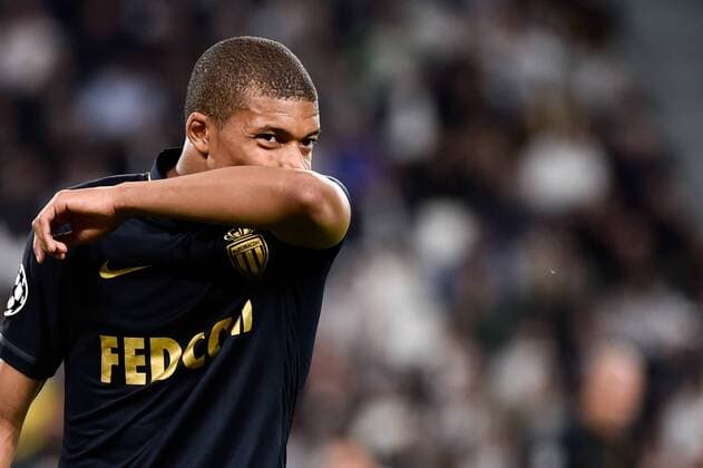 Kylian MbappŽ of Monaco during the UEFA Champions League Semi-Final game 2 match between Juventus and Monaco at the Juventus Stadium, Turin, Italy on 9 May 2017. Copyright: xGiuseppexMaffiax 15320060