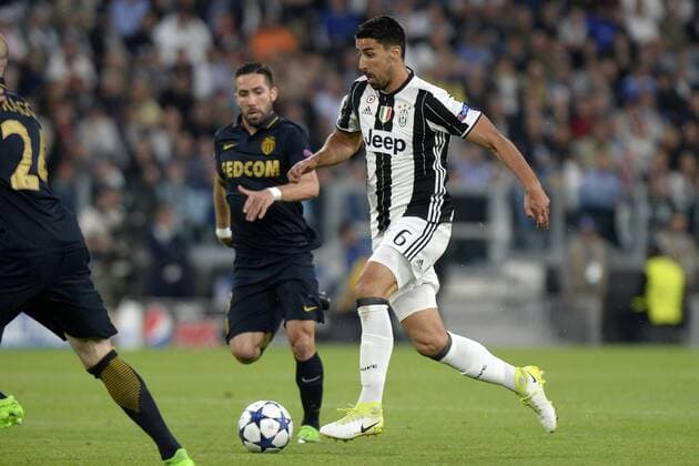 Sami Khedira Juventus Torino 09-05-2017 Juventus Stadium Football Calcio Champions League 2016 2017 semifinal Juventus - Monaco . Foto Filippo Alfero Insidefoto filippoxalfero