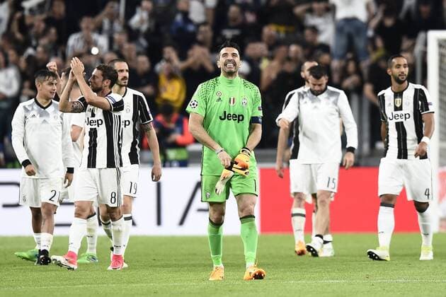 Db Torino 09 05 017 - Champions League Juventus-Monaco foto Daniele Buffa Image nella foto: esultanza fine gara Juventus 