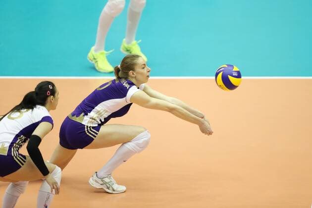Volleyball, Damen, Klub WM, Volero Zürich - Eczacibasi Istanbul Dobriana Rabadzhieva (VOL), MAY 9, 2017 - Volleyball : 2017 FIVB Volleyball Women s Club World Championship WM Weltmeisterschaft match between Volero Zurich 3-0 Eczacibasi Istanbul in Kobe, Japan. Noxthirdxpartyxsales  (iwpa014590)