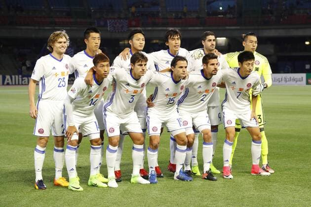 Eastern SC team group Mannschaftsbild Totale line-up, MARCH 9, 2017 - Football Soccer : 2017 AFC Champions League Group G match between Kawasaki Frontale - Eastern SC at Kawasaki Todoroki Stadium, Kanagawa, Japan. Noxthirdxpartyxsales  (umqa051861)