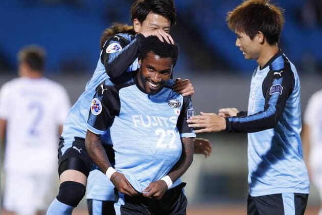 Kawasaki Frontale team group Mannschaftsbild Totale MARCH 9, 2017 - Football Soccer : 2017 AFC Champions League Group G match between Kawasaki Frontale - Eastern SC at Kawasaki Todoroki Stadium, Kanagawa, Japan. Noxthirdxpartyxsales  (umqa051865)