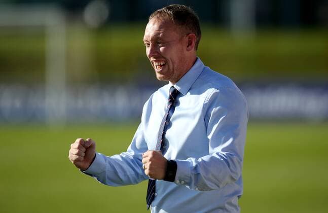 PXL_UEFA European U-17 Championship, group D, England vs. Netherlands 10.05.2017., Zapresic, Croatia - UEFA European U-17 Championship 2017, group D, 3rd round, England vs. Netherlands. English head coach Steven Cooper.  IgorxKralj PIXSELL