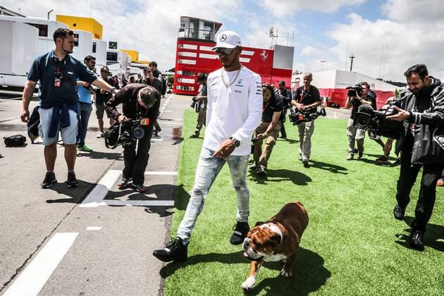 Spanish Grand Prix, Barcelona 11 - 14 May 2017 Lewis Hamilton (GBR) Mercedes AMG F1. 11.05.2017. 