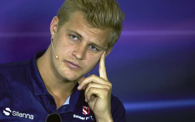 Swedish Formula One driver Marcus Ericsson of Sauber team attends a press conference PK Pressekonferenz at the the Formula One Grand Prix of Spain, in Montmelo, Catalonia, Spain 11 May of 2017. The 2017 Formula One Grand Prix of Spain will take place on 14 May 2017 at the Circuit de Barcelona-Catalunya. Press Conference !ACHTUNG: NUR REDAKTIONELLE NUTZUNG!  Copyright: xALEJANDROxGARCIAx 20170511-636301199841052558