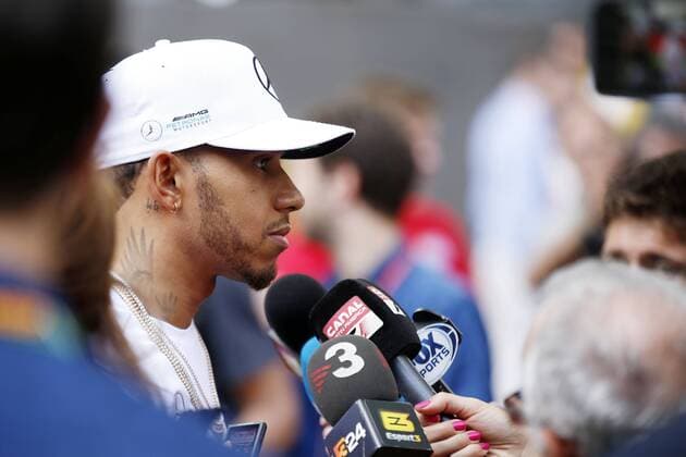 Motorsports: FIA Formula One World Championship WM Weltmeisterschaft 2017, Grand Prix of Spain, 44 Lewis Hamilton (GBR, Mercedes AMG Petronas F1 Team), Barcelona Spain xHOCHxZWEIx