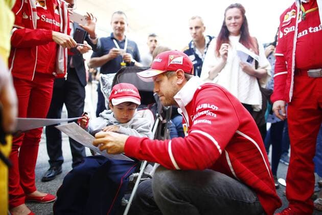 Motorsports: FIA Formula One World Championship WM Weltmeisterschaft 2017, Grand Prix of Spain, 5 Sebastian Vettel (GER, Scuderia Ferrari), Barcelona Spain xHOCHxZWEIx