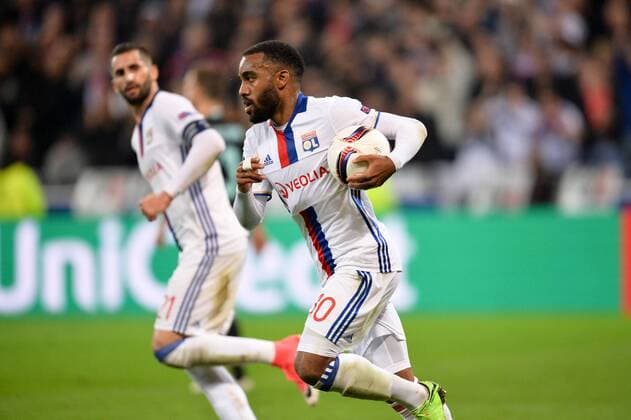 Fußball, EL, Olympique Lyon - Ajax Amsterdam 10 ALEXANDRE LACAZETTE (ol) - JOIE FOOTBALL : Lyon vs Ajax Amsterdam - Ligue Europa - 1 2 Finale - 11 05 2017 AnthonyBIBARD FEP Panoramic 