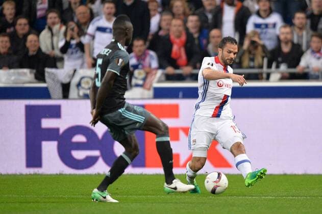 15 JEREMY MOREL (ol) FOOTBALL : Lyon vs Ajax Amsterdam - Ligue Europa - 1 2 Finale - 11 05 2017 AnthonyBIBARD FEP Panoramic 