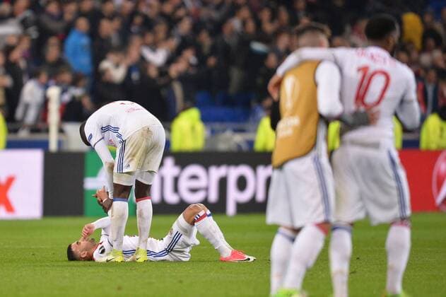 Fußball, EL, Olympique Lyon - Ajax Amsterdam 11 Rachid Ghezzal (ol) - DECEPTION FOOTBALL : Lyon vs Ajax Amsterdam - Ligue Europa - 1 2 Finale - 11 05 2017 AnthonyBIBARD FEP Panoramic 