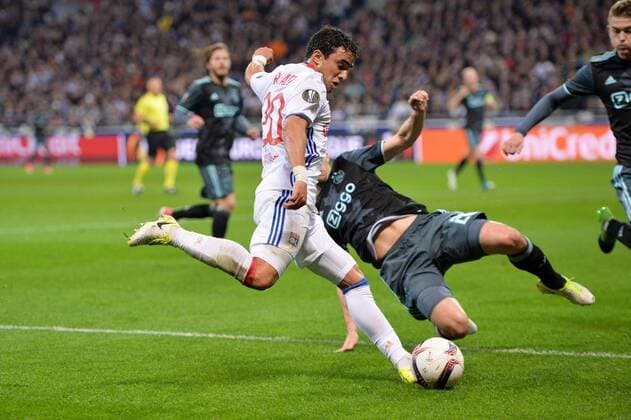 Fußball, EL, Olympique Lyon - Ajax Amsterdam 20 RAFAEL (ol) FOOTBALL : Lyon vs Ajax Amsterdam - Ligue Europa - 1 2 Finale - 11 05 2017 AnthonyBIBARD FEP Panoramic 