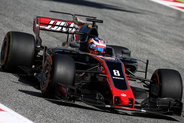 Spanish Grand Prix, Barcelona 11 - 14 May 2017 Romain Grosjean (FRA) Haas F1 Team VF-17. 12.05.2017. 