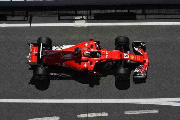 Sebastian Vettel (GER 5), Scuderia Ferrari, Grosser Preis von Spanien 2017, Erstes freies Training, Motorsport, Formel 1, 12.05.2017, Barcelona Copyright: xAndre Eibner-Pressefotox EP_JAE