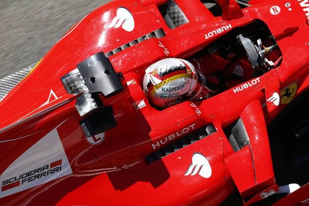 Motorsports: FIA Formula One World Championship WM Weltmeisterschaft 2017, Grand Prix of Spain, 5 Sebastian Vettel (GER, Scuderia Ferrari), Barcelona Spain xHOCHxZWEIx