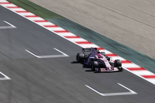 Motorsports: FIA Formula One World Championship WM Weltmeisterschaft 2017, Grand Prix of Spain, 31 Esteban Ocon (FRA, Sahara Force India F1 Team), Barcelona Spain xHOCHxZWEIx