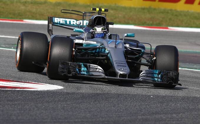 Motorsports: FIA Formula One World Championship WM Weltmeisterschaft 2017, Grand Prix of Spain, 77 Valtteri Bottas (FIN, Mercedes AMG Petronas F1 Team), Barcelona Spain xHOCHxZWEIx