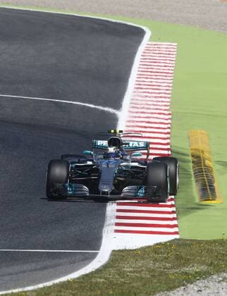 Bilder des Tages - SPORT Motorsports: FIA Formula One World Championship WM Weltmeisterschaft 2017, Grand Prix of Spain, 77 Valtteri Bottas (FIN, Mercedes AMG Petronas F1 Team), Barcelona Spain xHOCHxZWEIx