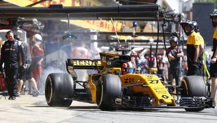 Motorsports: FIA Formula One World Championship WM Weltmeisterschaft 2017, Grand Prix of Spain, 27 Nico Hulkenberg (GER, Renault F1 Team), Barcelona Spain xHOCHxZWEIx