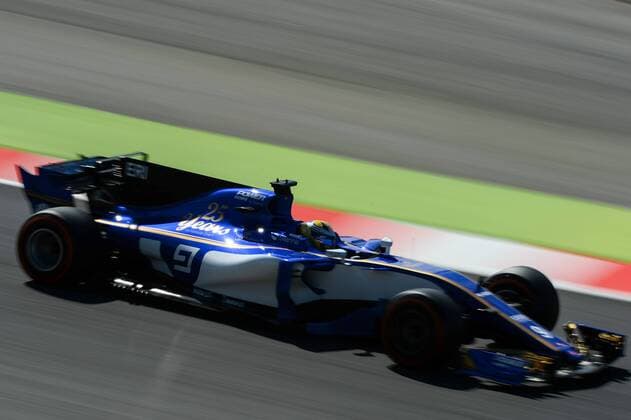 170512 MONTMELO, SPAIN - MAY 12: Marcus Ericsson of Sweden driving the (9) Sauber F1 Team Sauber C36 Ferrari on track during practice for the Spanish Formula One Grand Prix at Circuit de Catalunya on May 12, 2017 in Montmelo, Spain. inför Spaniens Grand Prix den 12 maj 2017 i Barcelona.  Copyright: PATRIKxLUNDIN BB170512BB044