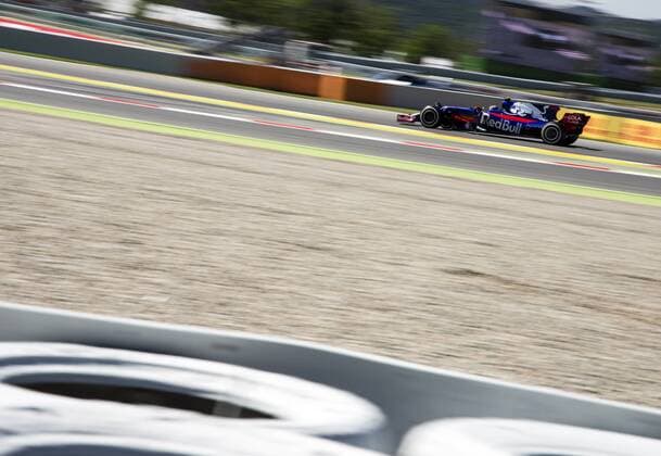 May 12th 2017, Circuit de Barcelona, Catalunya, Spain; Spanish Formula One Grand Prix; Friday Practice; Carlos Sainz of the Scuderia Toro Rosso in action xPabloxGuillenx  ActionPlus11878244