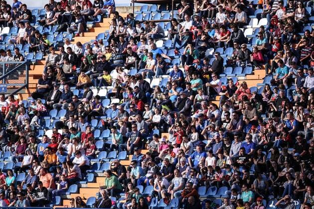 UEFA European Championship EM Europameisterschaft U-17, quarter-final, France vs. Spain 12.05.2017., Varazdin, Croatia - UEFA European Championship Under-17, quarter-final, France vs. Spain. Supporters.  IgorxSoban PIXSELL