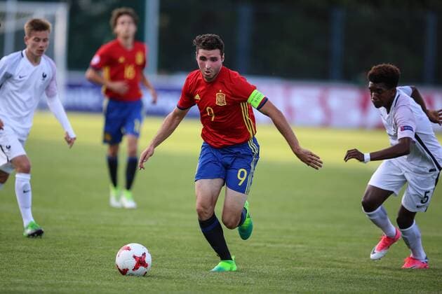 UEFA European Championship EM Europameisterschaft U-17, quarter-final, France vs. Spain 12.05.2017., Varazdin, Croatia - UEFA European Championship Under-17, quarter-final, France vs. Spain. Abel Ruiz.  IgorxSoban PIXSELL