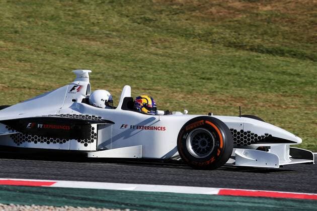 Spanish Grand Prix, Barcelona 11 - 14 May 2017 Patrick Friesacher (AUT) and Zsolt Baumgartner (HUN) in Two-Seater F1 Experiences Racing Cars. 13.05.2017. 