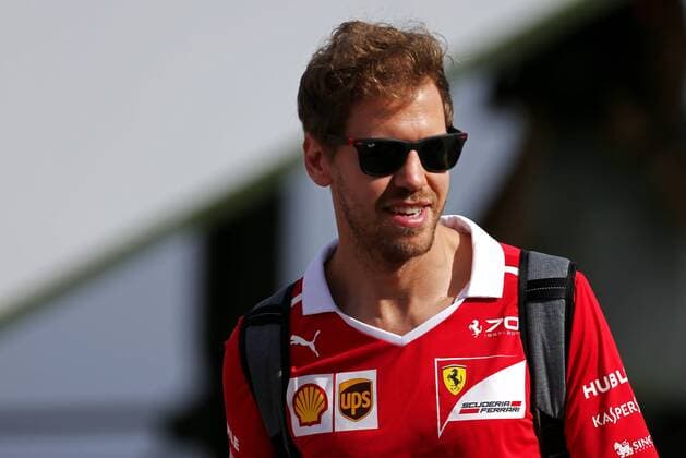 Spanish Grand Prix, Barcelona 11 - 14 May 2017 Sebastian Vettel (GER) Scuderia Ferrari 13.05.2017. 