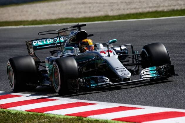 Spanish Grand Prix, Barcelona 11 - 14 May 2017 Lewis Hamilton (GBR) Mercedes AMG F1 W08. 13.05.2017. 