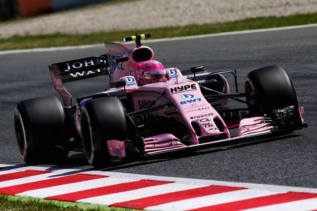Spanish Grand Prix, Barcelona 11 - 14 May 2017 Esteban Ocon (FRA) Sahara Force India F1 VJM10. 13.05.2017. 