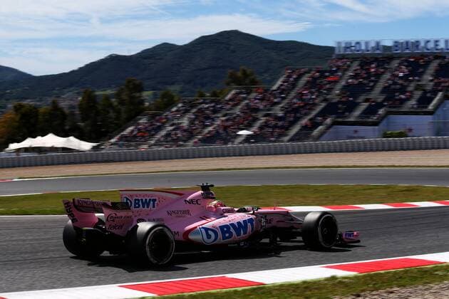 Spanish Grand Prix, Barcelona 11 - 14 May 2017 Sergio Perez (MEX) Sahara Force India F1 VJM10. 13.05.2017. 