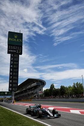 Bilder des Tages - SPORT Spanish Grand Prix, Barcelona 11 - 14 May 2017 Lewis Hamilton (GBR) Mercedes AMG F1 W08. 13.05.2017. 