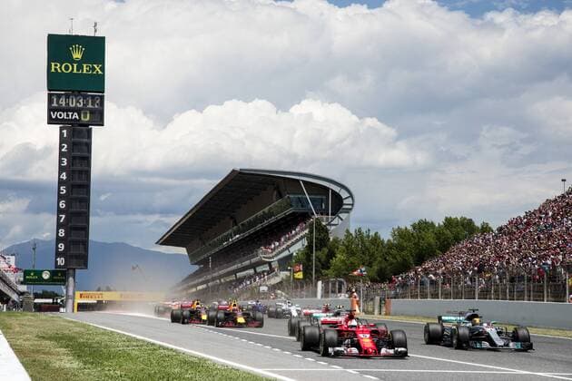 Themen der Woche - SPORT Bilder des Tages - SPORT May 14th 2017, Circuit de Barcelona, Catalunya, Spain; Spanish Formula One Grand Prix; Sunday Race Day; The Spanish Grand Prix gets underway xPabloxGuillenx  ActionPlus11879655