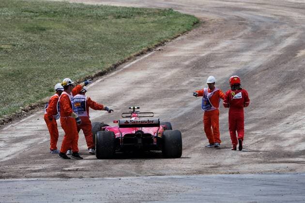 Spanish Grand Prix, Barcelona 11 - 14 May 2017 Kimi Raikkonen (FIN) Ferrari SF70H retired from the race. 14.05.2017. 