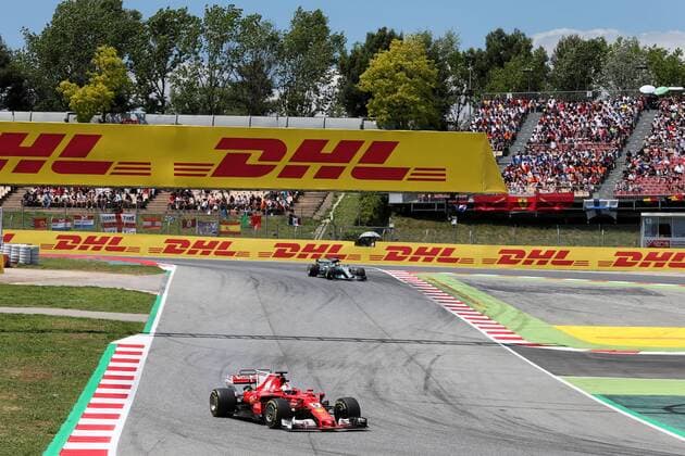 Spanish Grand Prix, Barcelona 11 - 14 May 2017 Sebastian Vettel (GER) Ferrari SF70H. 14.05.2017. 