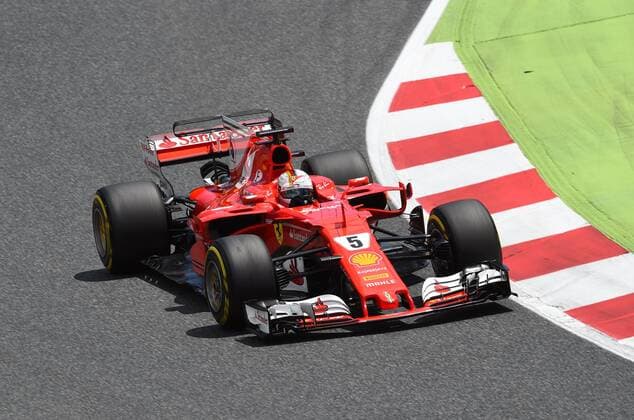 Sebastian Vettel, Grosser Preis von Spanien 2017, Rennen, Motorsport, Formel 1, 14.05.2017, Barcelona Copyright: xAndre Eibner-Pressefotox EP_JAE