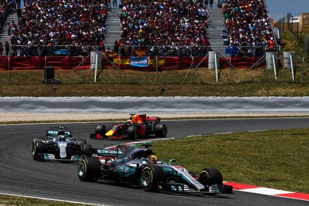 Spanish Grand Prix, Barcelona 11 - 14 May 2017 Lewis Hamilton (GBR) Mercedes AMG F1 W08. 14.05.2017. 
