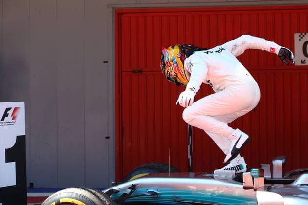 Spanish Grand Prix, Barcelona 11 - 14 May 2017 1st place Lewis Hamilton (GBR) Mercedes AMG F1 W08. 14.05.2017. 