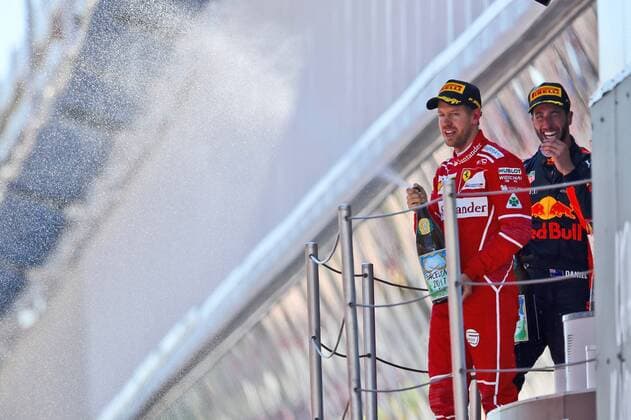 Sebastian Vettel, Grosser Preis von Spanien 2017, Rennen, Motorsport, Formel 1, 14.05.2017, Barcelona Copyright: xAndre Eibner-Pressefotox EP_JAE
