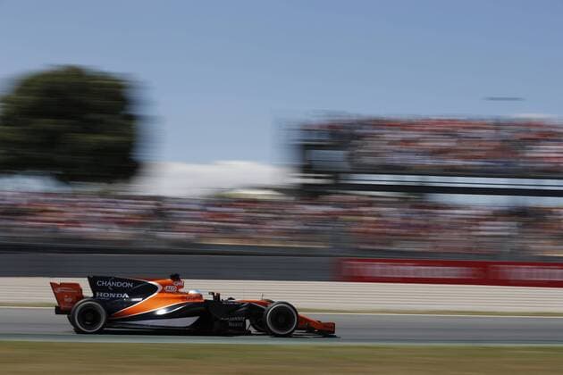 Motorsports: FIA Formula One World Championship WM Weltmeisterschaft 2017, Grand Prix of Spain, 14 Fernando Alonso (ESP, McLaren Honda), Barcelona Spain xHOCHxZWEIx