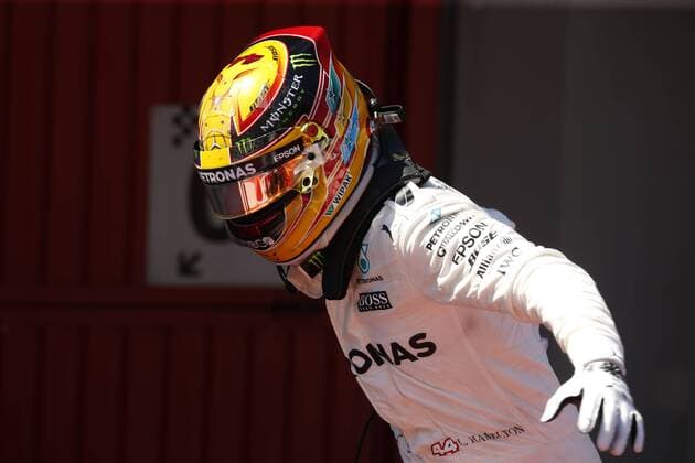 Motorsports: FIA Formula One World Championship WM Weltmeisterschaft 2017, Grand Prix of Spain, 44 Lewis Hamilton (GBR, Mercedes AMG Petronas F1 Team), Barcelona Spain xHOCHxZWEIx