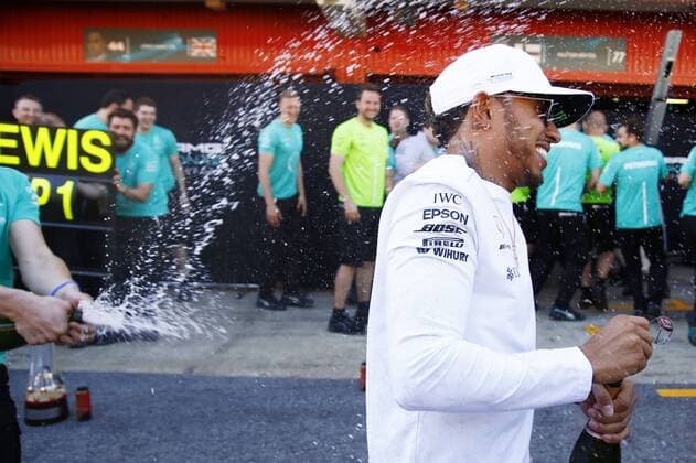 Motorsports: FIA Formula One World Championship WM Weltmeisterschaft 2017, Grand Prix of Spain, 44 Lewis Hamilton (GBR, Mercedes AMG Petronas F1 Team), Barcelona Spain xHOCHxZWEIx