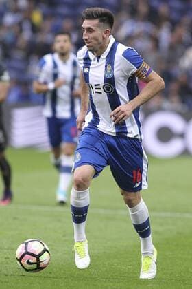 May 14, 2017 - Porto, Porto, Portugal - Porto s Mexican midfielder Hector Herrera during the Premier League 2016 17 match between FC Porto and FC PaoÂßos de Ferreira, at Dragao Stadium in Porto on May 14, 2017. FC Porto v Pacos de Ferreira - Primeira Liga  - ZUMAn230 20170514_zaa_n230_625 Copyright: xDpix