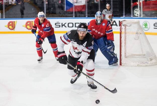 15.05.2017, AccorHotels Arena, Paris, FRA, IIHF WM 2017, Kanada vs Norwegen, Gruppe B, im Bild Ryan O Reilly of Canada during the group B match of 2017 IIHF World Championship WM Weltmeisterschaft between Canada and Norway at the AccorHotels Arena in Paris, France on 2017 05 15. Paris  EP_pon  