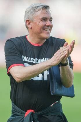Deutschland, Hamburg ,Millerntorstadion , Fussball, 2. Bundesliga, Saison 2016 2017 , FC St.Pauli - SPVGG Greuther Fürth,Schlussjubel, Co-Olaf Janßen ( St. Pauli)