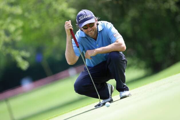 GOLF - Goesser Open GRAZ,AUSTRIA,16.MAY.17 - GOLF - Goesser Open, Shoot Out, GC Andritz. Image shows Martin Wiegele (AUT). GEPAxpictures xChristianxWalgram
