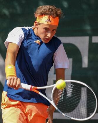 TENNIS - International Spring Bowl MOEDLING,AUSTRIA,16.MAY.17 - TENNIS - International Spring Bowl. Image shows Moritz Thiem (AUT). GEPAxpictures xMarioxKneisl