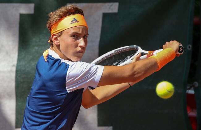 TENNIS - International Spring Bowl MOEDLING,AUSTRIA,16.MAY.17 - TENNIS - International Spring Bowl. Image shows Moritz Thiem (AUT). GEPAxpictures xMarioxKneisl