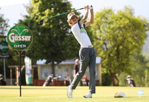 GOLF - Goesser Open MARIA LANKOWITZ,AUSTRIA,18.MAY.17 - GOLF - Goesser Open, GC Erzherzog Johann. Image shows Lucas Vacarisas (ESP). GEPAxpictures xChristianxWalgram