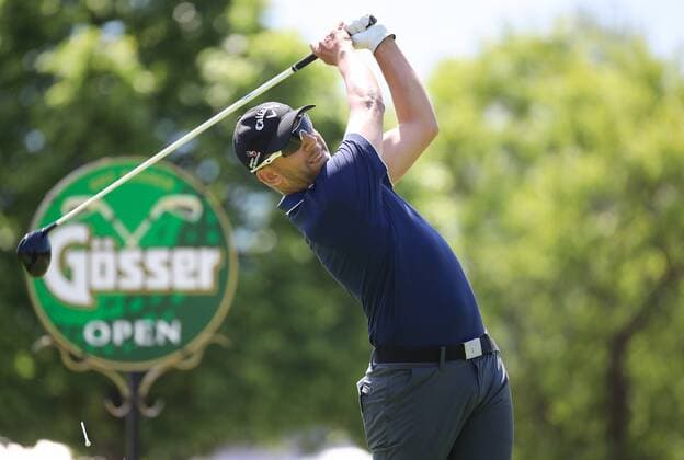 GOLF - Goesser Open MARIA LANKOWITZ,AUSTRIA,18.MAY.17 - GOLF - Goesser Open, GC Erzherzog Johann. Image shows Arthur Gabella (SUI). GEPAxpictures xChristianxWalgram